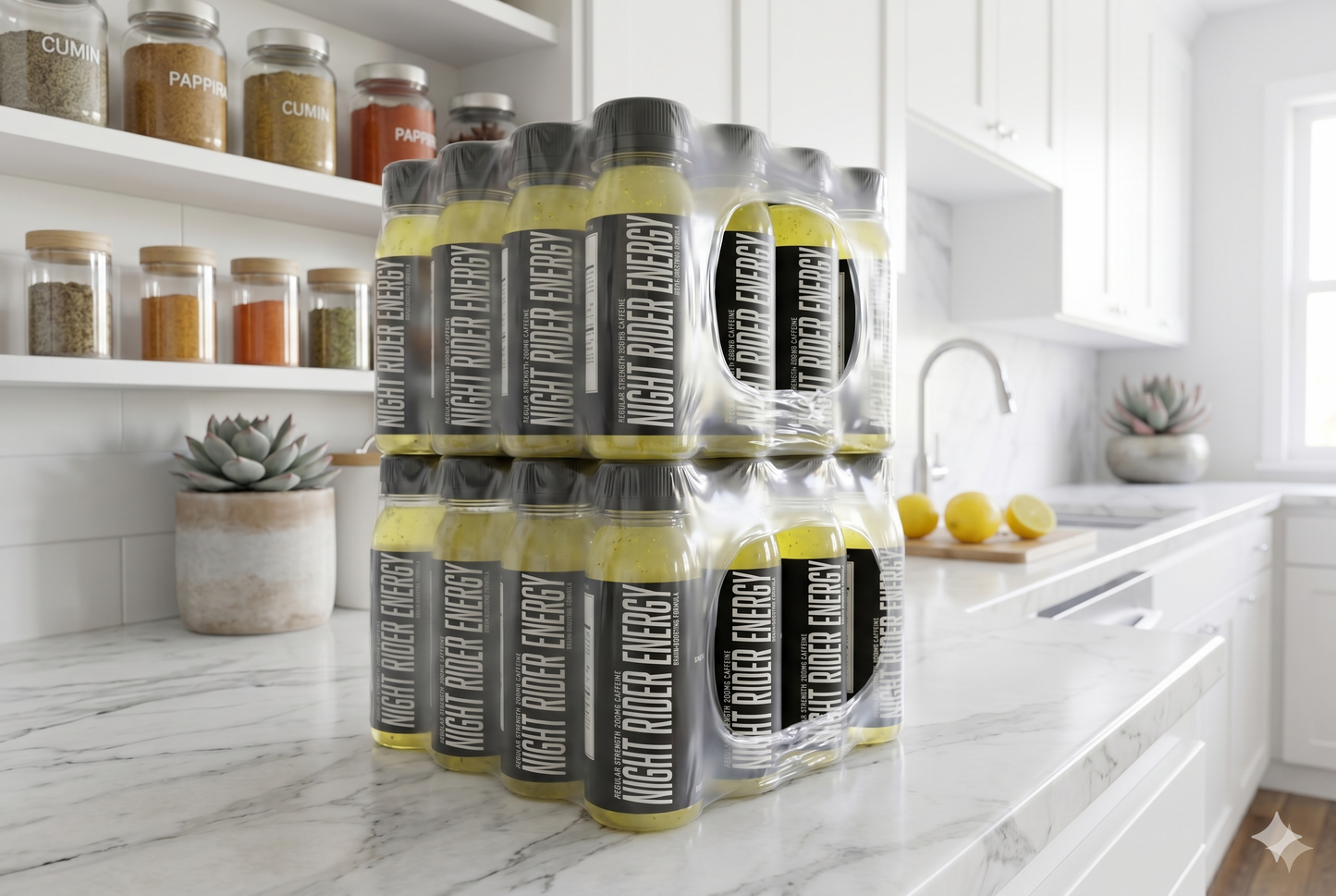 NIGHT RIDER ENERGY - Lunar Lemonade - 24 pack